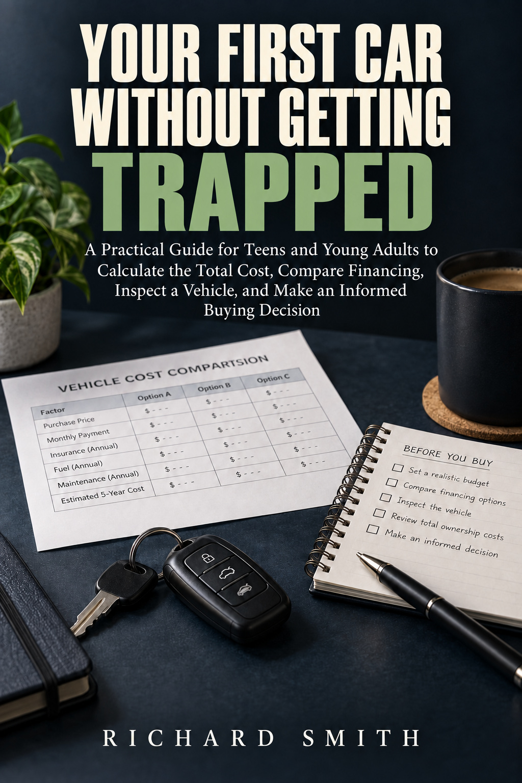 Cover of Your First Car Without Getting Trapped by Richard Smith